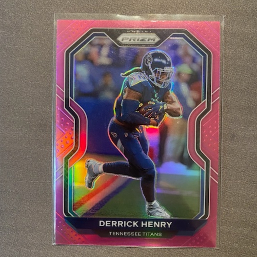 2020 Panini Prizm - Pink Prizm #103 Derrick Henry
